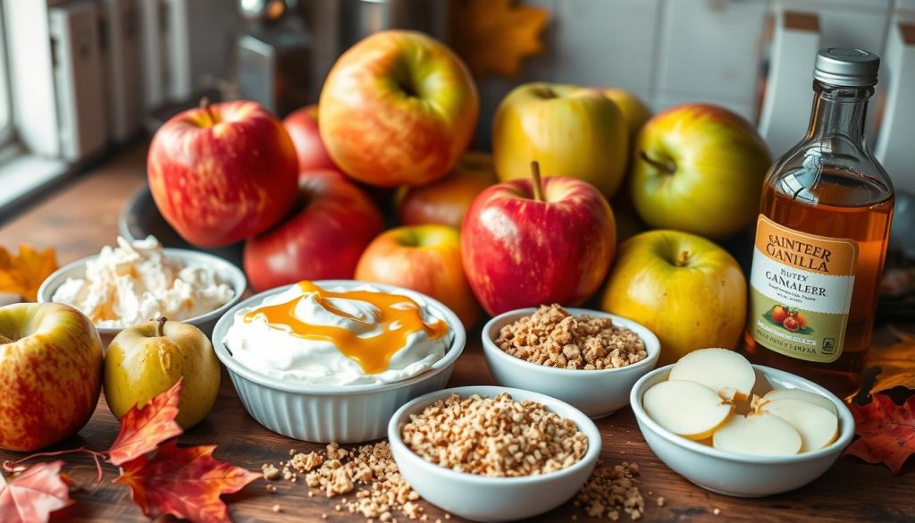 Apple Cheesecake Bars Ingredients