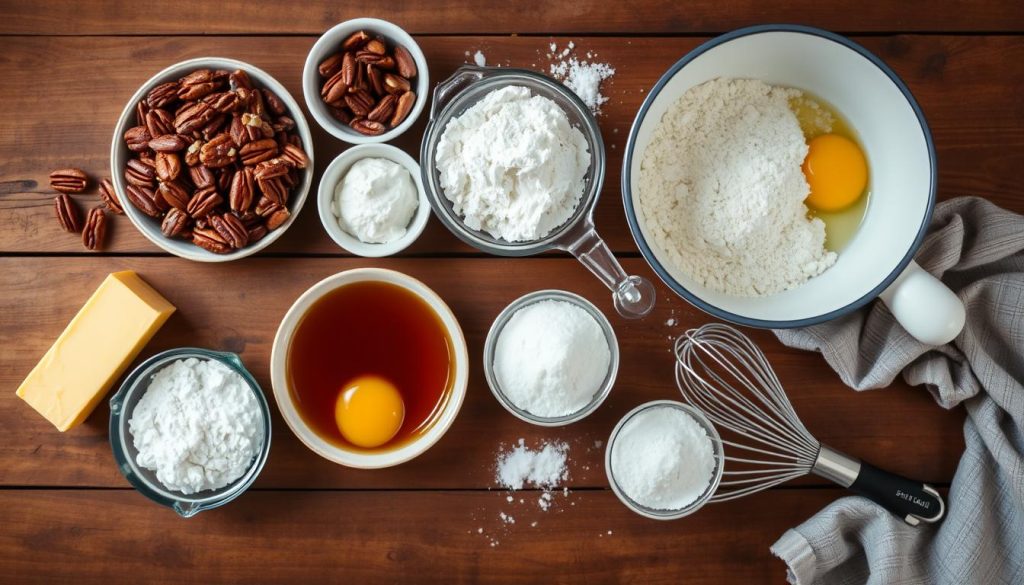 Butter Pecan Pound Cake Ingredients