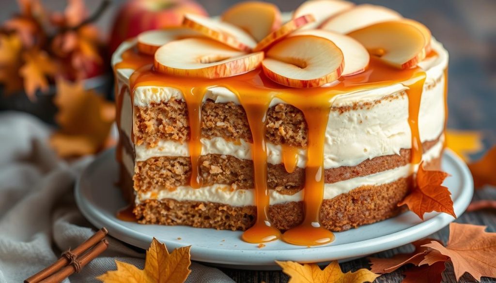 Caramel Apple Cheesecake Seasonal Dessert