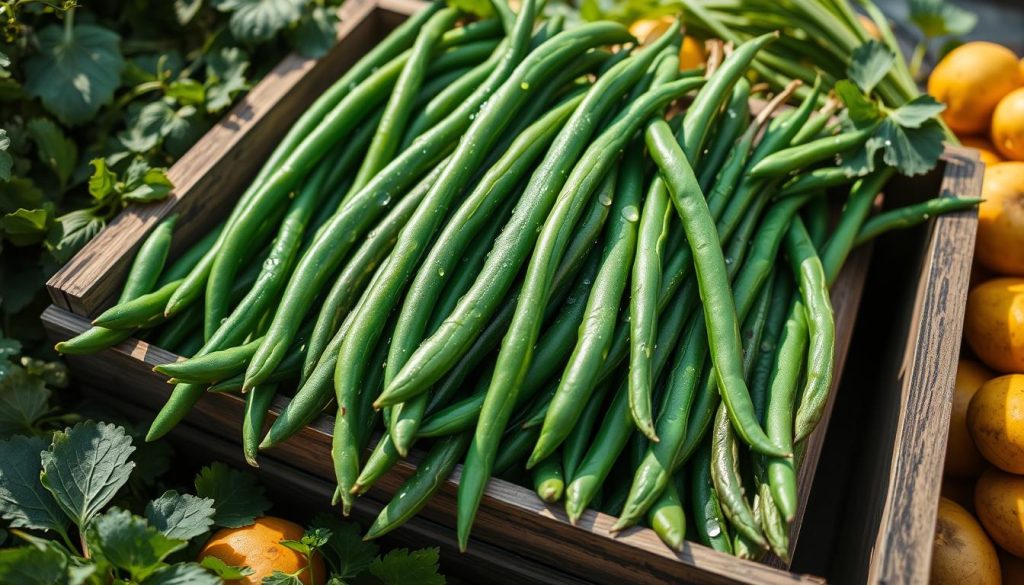 Fresh Green Beans Selection