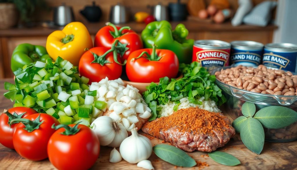 Ingredients for Classic Chili Con Carne