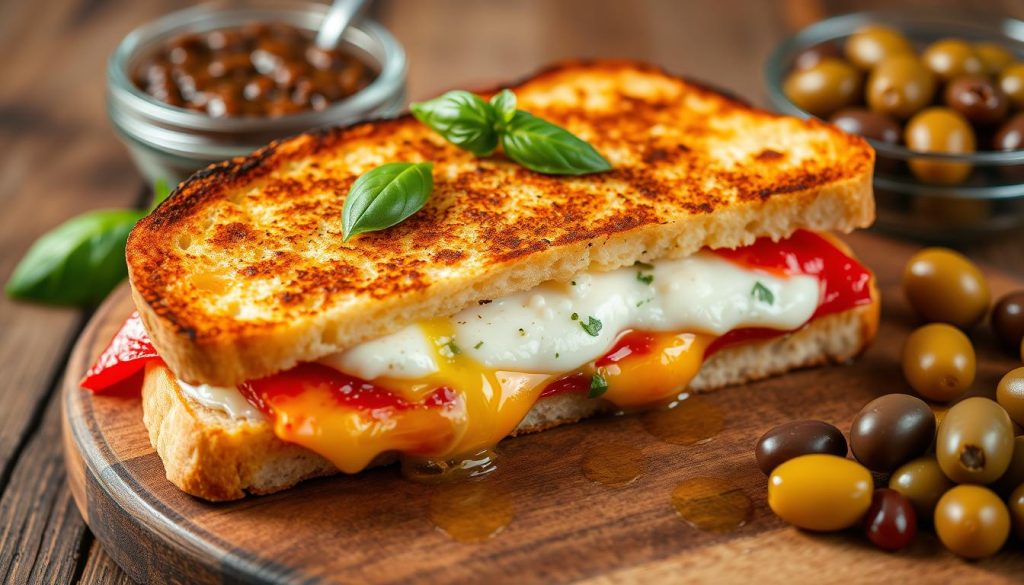 Mediterranean Grilled Cheese Inspiration