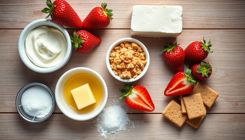 Strawberry Cheesecake Dump Cake Ingredients